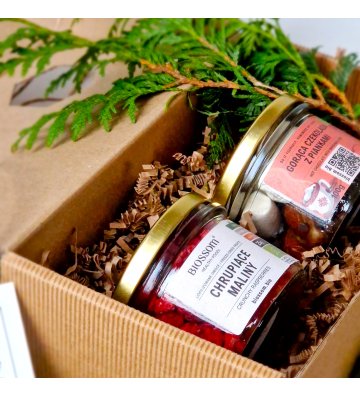 Christmas Gift - Raspberry with Hot Chocolate