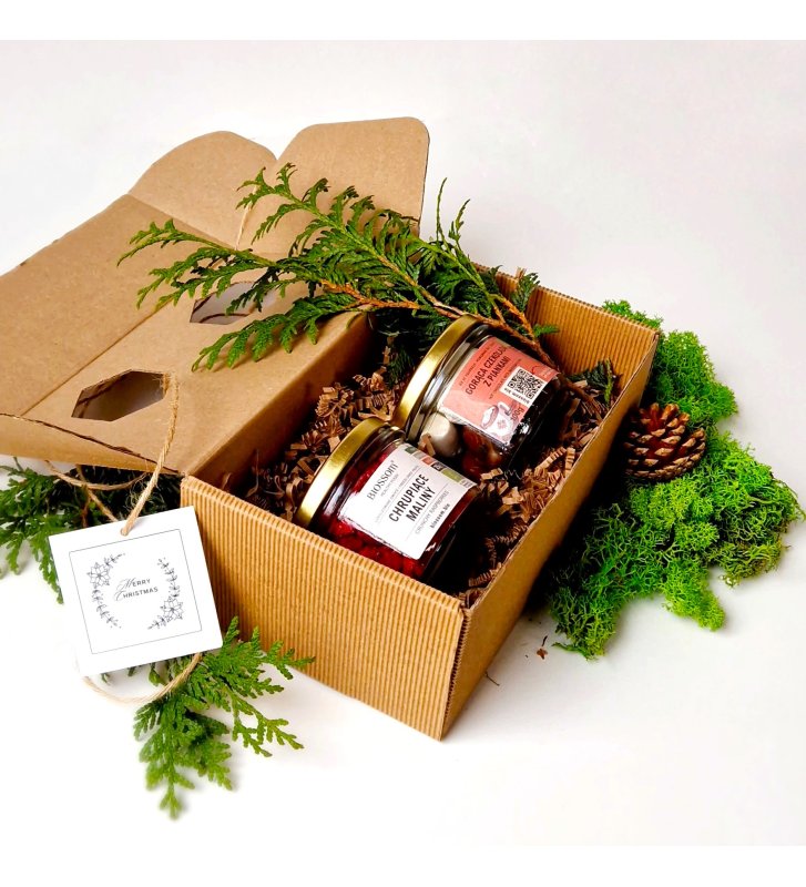 Christmas Gift - Raspberry with Hot Chocolate