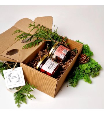 Prezent Świąteczny - Truskawka z gorącą czekoladą