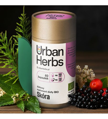 BIO Urban Herbs SKÓRA, kapsułki 60 szt.