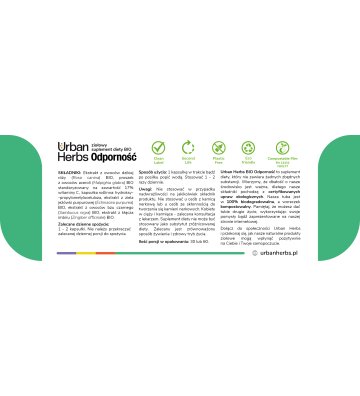 BIO Urban Herbs IMMUNITY, 60 Capsules