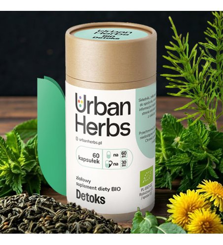 BIO Urban Herbs DETOKS, kapsułki 60 szt.