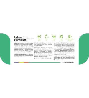 BIO Urban Herbs SEN, kapsułki 60 szt.