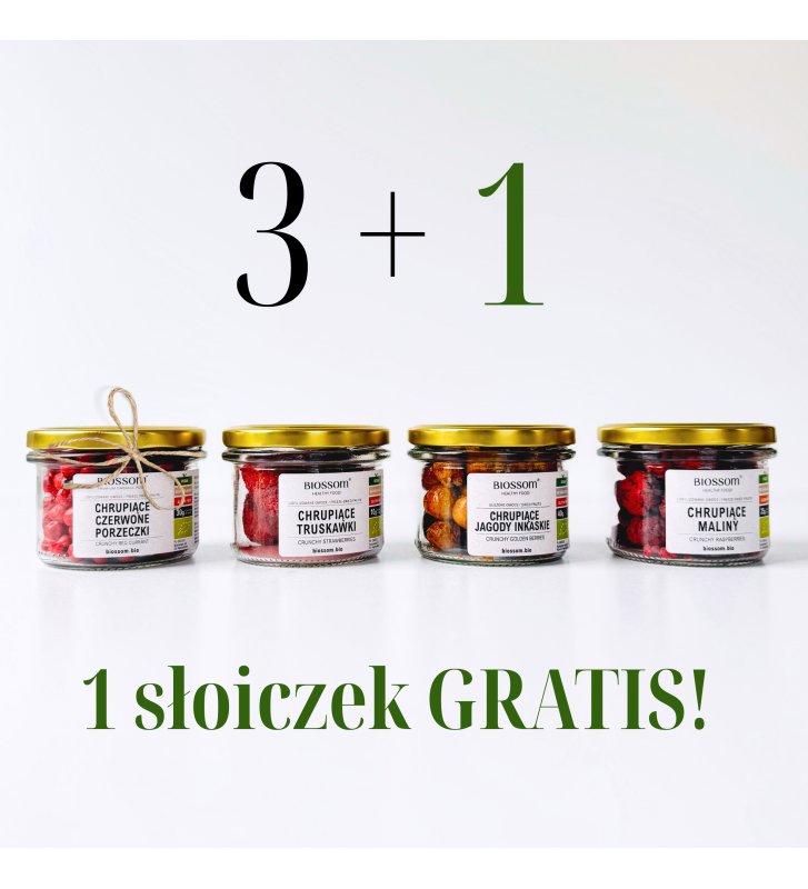 Tasting Set 3+1 – Crunchy Fruits