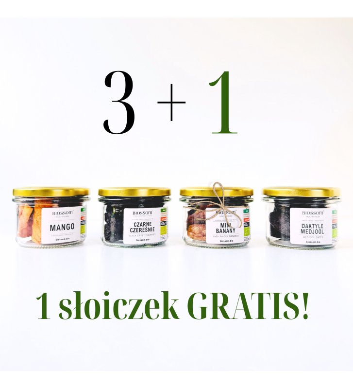 Zestaw Degustacyjny 3+1 - Pyszne Owoce