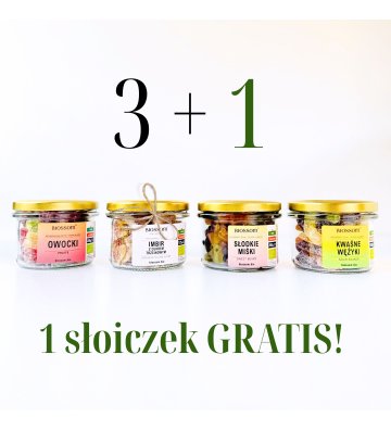 Degustacyjny Zestaw 3+1 - Słodkie Grzeszki