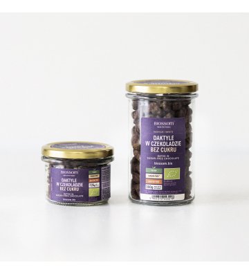ORGANIC Dates in SUGAR-FREE Chocolate