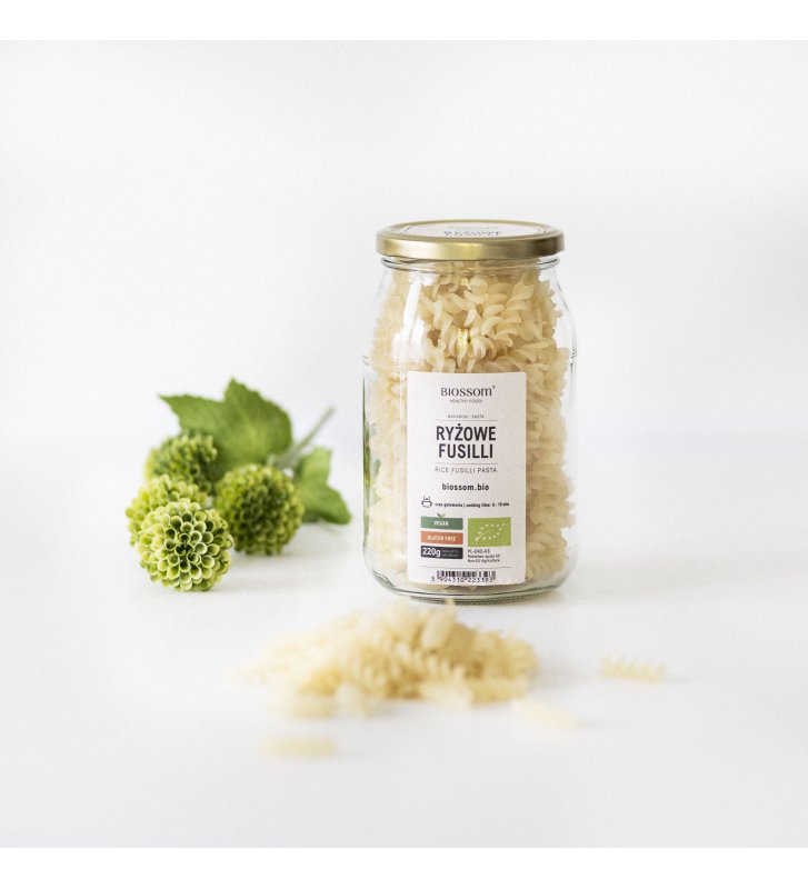 Makaron ryżowy fusilli BIO