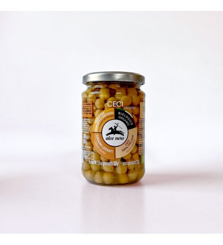 Organic Chickpeas in Brine – Alce Nero | Ready to Eat, High in Plant Protein