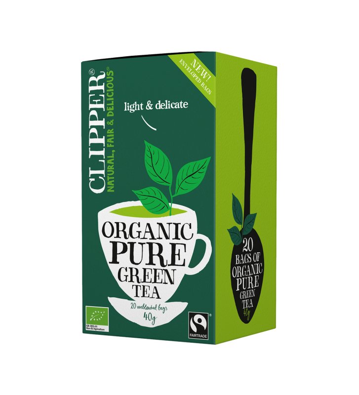 Herbata zielona Fair Trade BIO (20x2g) 40g CLIPPER