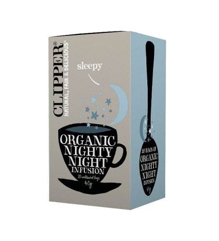 Herbatka z rumiankiem i melisą (Nighty Night) BIO (20x2g) 40g CLIPPER