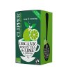 Herbata zielona z limonką i imbirem FAIR TRADE BIO (20x2g) 40g CLIPPER