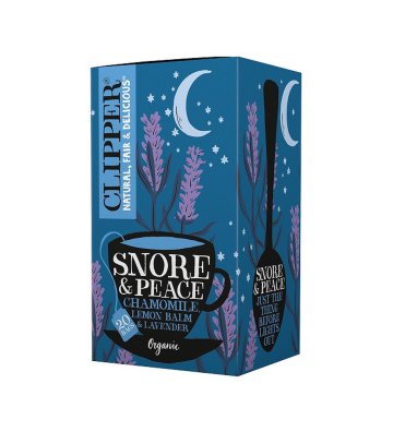 Herbatka z melisą i lawendą (Snore&Peace) BIO (20x1,5g) 30g CLIPPER