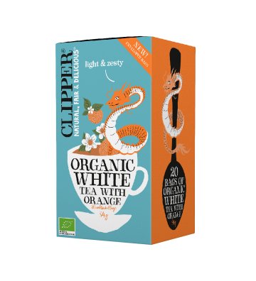 Herbata biała pomarańczowa BIO (20x1,7g) 34g CLIPPER