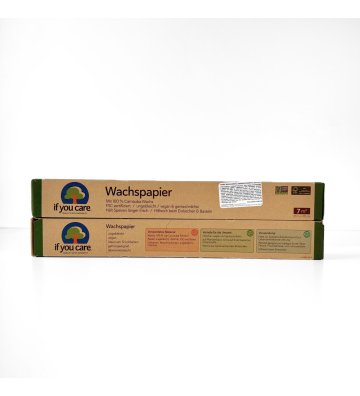 Papier śniadaniowy z woskiem sojowym, 23 m x 30 cm, If You Care