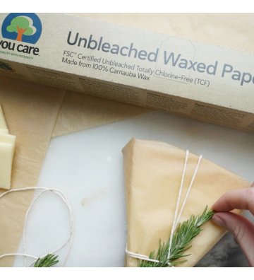 Papier śniadaniowy z woskiem sojowym, 23 m x 30 cm, If You Care