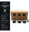 Bombonierka BIO Chocolate Trio – mango, daktyle i migdały w czekoladzie