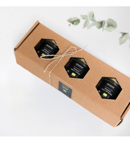 Bombonierka BIO Crunchy Berries – zestaw chrupiących owoców