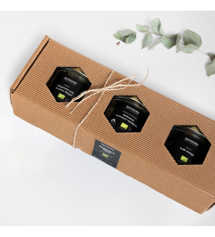 Bombonierka BIO Perfect Taste – ananas, nerkowce i żelki