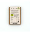 Biossom Snack Tin No. 03 – close-up of the product label with ingredients and nutritional information