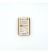 Biossom Snack Tin No. 03 – close-up of the product label with ingredients and nutritional information