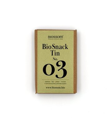 Biossom Snack Tin No. 03 – tin with figs, apricots, pecans and pistachios