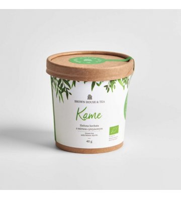 BH&T KAME - bio zielona herbata z mirtem cytrynowym