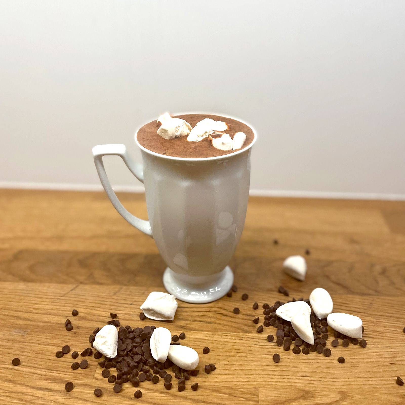 gorąca czekolada z piankami